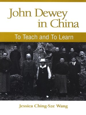 cover image of John Dewey in China